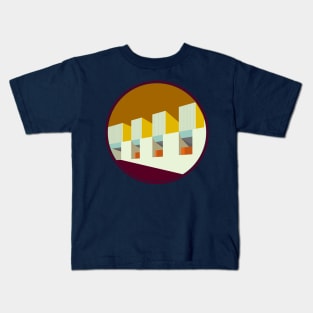 Modernist Architecture Kids T-Shirt